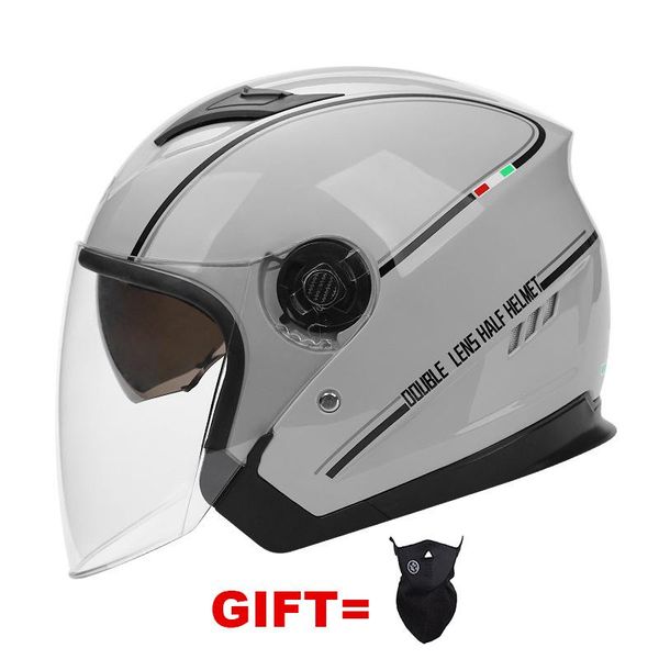 motorcycle helmets gift helmet half face dot motorbike electric safety double visor dual lens moto casque for adults
motorcycle helmets gift helmet half face dot motorbike electric safety double visor dual lens moto casque for adults