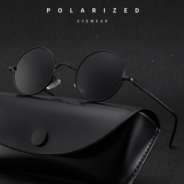 brand designer round polarized sunglasses men women retro sun glasses male female metal frame eyewear driving uv400, White;black
brand designer round polarized sunglasses men women retro sun glasses male female metal frame eyewear driving uv400, White;black