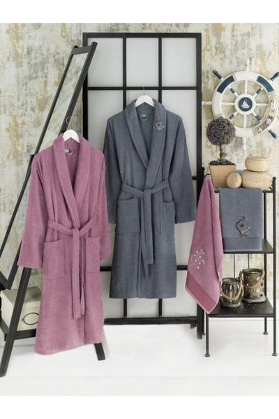 towel bamboo laced family bathrobe set - bellisimo cream cappucino 10.22.01.522.00309
towel bamboo laced family bathrobe set - bellisimo cream cappucino 10.22.01.522.00309