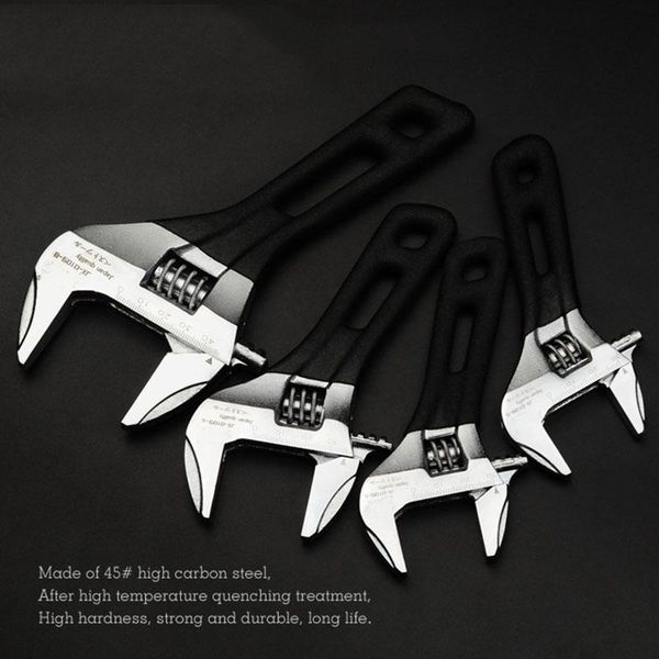 mini key short handle large opening adjustable spanner,bathroom spanner,water pipe wrench,anti-slip labor-saved torque wrench hand tools
mini key short handle large opening adjustable spanner,bathroom spanner,water pipe wrench,anti-slip labor-saved torque wrench hand tools