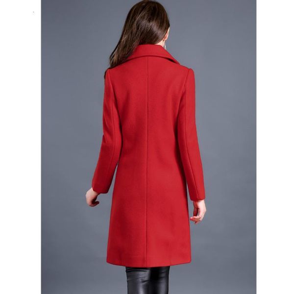 women's wool & blends red woolen coat women autumn winter long warm double breasted overcoat korean fashion female jacket 3xl4xl gs44, Black
women's wool & blends red woolen coat women autumn winter long warm double breasted overcoat korean fashion female jacket 3xl4xl gs44, Black