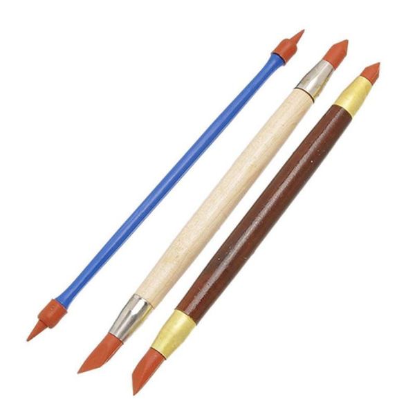 gift sets art 3pcs/set rubber head pottery clay sculpture carving modeling shaping pen tool office school supplies
gift sets art 3pcs/set rubber head pottery clay sculpture carving modeling shaping pen tool office school supplies