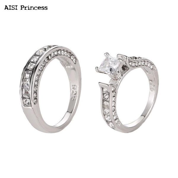 wedding rings explosive accessories selling european and american fashion couple ring engagement inlaid zircon ladies two-piece, Slivery;golden
wedding rings explosive accessories selling european and american fashion couple ring engagement inlaid zircon ladies two-piece, Slivery;golden