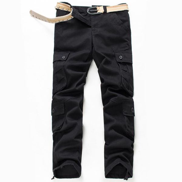 men's pants nice men tide casual multi pocket military long trousers for plus size 29-52, Black
men's pants nice men tide casual multi pocket military long trousers for plus size 29-52, Black