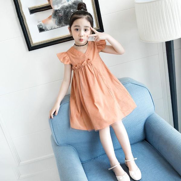 girls dress summer formal solid color sleeveless princess dresses prom for girl birthday toddler clothes girl's, Red;yellow
girls dress summer formal solid color sleeveless princess dresses prom for girl birthday toddler clothes girl's, Red;yellow