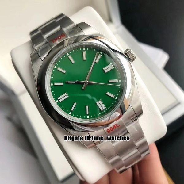 41mm gdf 904l 124300 miyota 8215 automatic mens watch green dial new gents wristwatches sapphire glass stainless steel bracelet, Slivery;brown
41mm gdf 904l 124300 miyota 8215 automatic mens watch green dial new gents wristwatches sapphire glass stainless steel bracelet, Slivery;brown