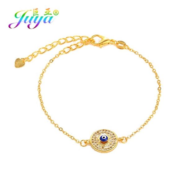 charm bracelets juya 2021 fashion bracelet supplies micro pave zircon round shape enamel evil eye for women men year christmas gift, Golden;silver
charm bracelets juya 2021 fashion bracelet supplies micro pave zircon round shape enamel evil eye for women men year christmas gift, Golden;silver