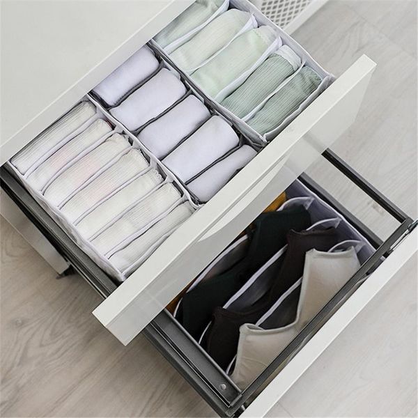 underwear organizer for socks bra underpants drawers divider cabinet storage box wardrobe laundry with 6/7/11 compartments
underwear organizer for socks bra underpants drawers divider cabinet storage box wardrobe laundry with 6/7/11 compartments
