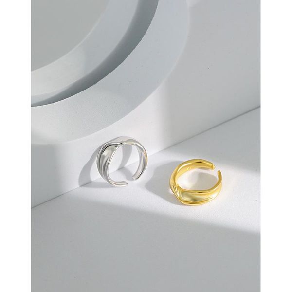 cluster rings simple 925 sterling silver twist open for women jewelry 2021, elegant party finger ring woman friends wedding gifts, Golden;silver
cluster rings simple 925 sterling silver twist open for women jewelry 2021, elegant party finger ring woman friends wedding gifts, Golden;silver