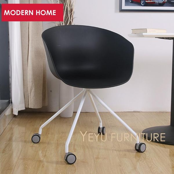 living room furniture minimalist modern design study chair office plastic and metal steel with wheel meeting leisure cafe
living room furniture minimalist modern design study chair office plastic and metal steel with wheel meeting leisure cafe
