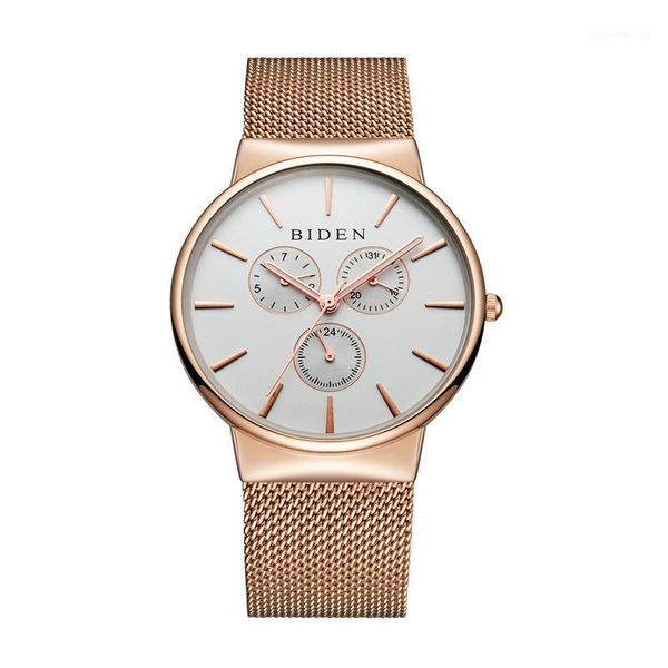 wristwatches de luxe brand biden men's stainless steel watches mesh band quartz watch fashion simple stylish slim dial clock, Slivery;brown
wristwatches de luxe brand biden men's stainless steel watches mesh band quartz watch fashion simple stylish slim dial clock, Slivery;brown