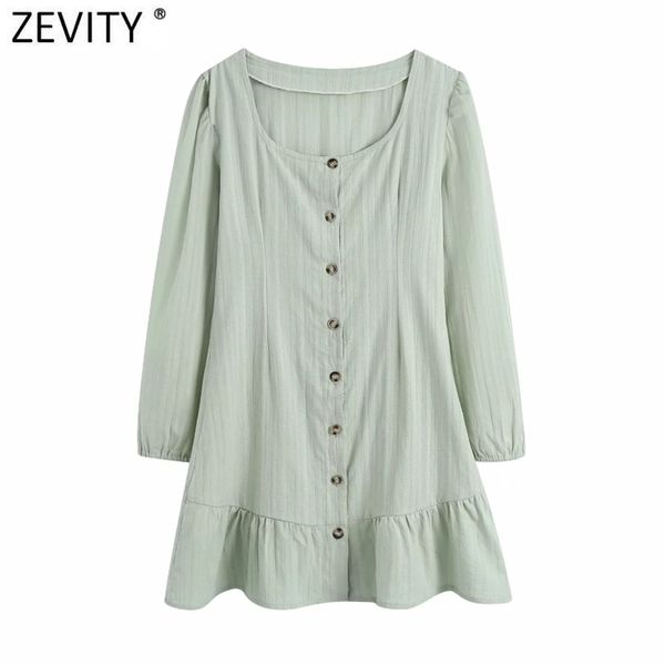 women elegant french square collar jacquard embroidery hem ruffles mini dress chic female buttons vestido ds5044 210416, Black;gray
women elegant french square collar jacquard embroidery hem ruffles mini dress chic female buttons vestido ds5044 210416, Black;gray