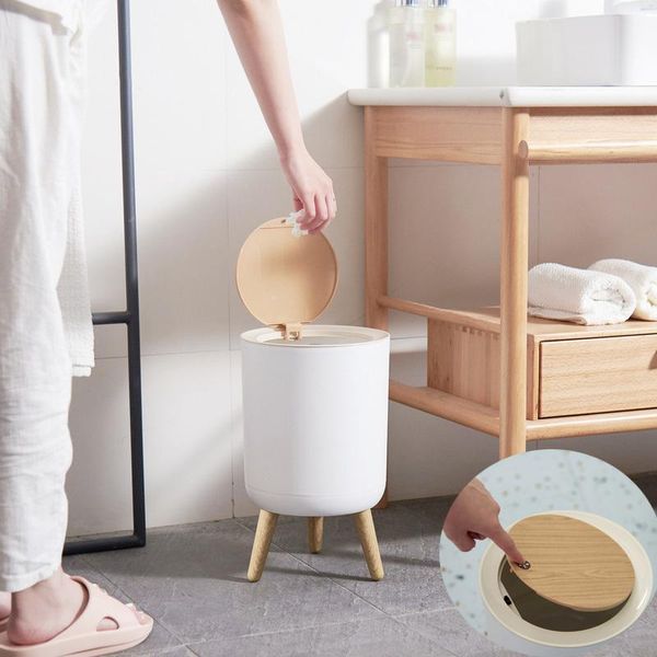 waste bins fashion high foot imitation wood trash can with lid press garbage rubbish bin room container organizer bathroom kitchen
waste bins fashion high foot imitation wood trash can with lid press garbage rubbish bin room container organizer bathroom kitchen
