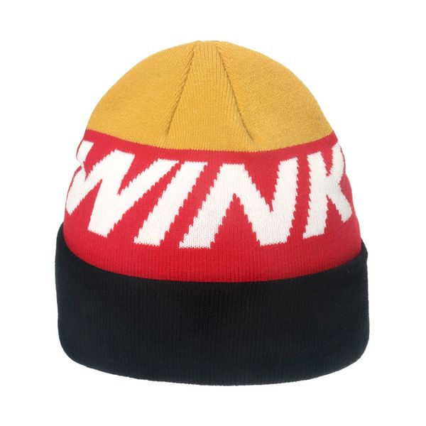 japanese knitted hat couple wink letter splicing beanie hat internet celebrity live broadcast men and women warm wool hat trendy winter no., Blue;gray
japanese knitted hat couple wink letter splicing beanie hat internet celebrity live broadcast men and women warm wool hat trendy winter no., Blue;gray