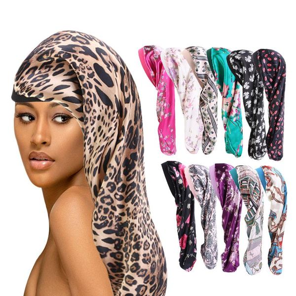 shower caps imitation silk printing long hair night cap adjustable high elasticity barrel satin hat sauna
shower caps imitation silk printing long hair night cap adjustable high elasticity barrel satin hat sauna