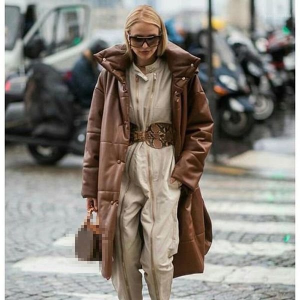 women's down & parkas winter warm windproof long women fashion casual pu leather coats elegant cotton jackets female ladies, Black
women's down & parkas winter warm windproof long women fashion casual pu leather coats elegant cotton jackets female ladies, Black