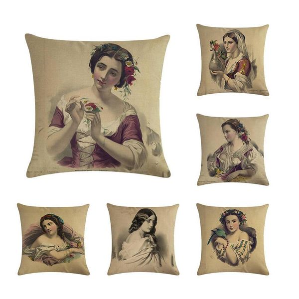 cushion/decorative pillow decorative throw case cover square shape girls people portrait de coussin cushion for sofa home almofadas zy159
cushion/decorative pillow decorative throw case cover square shape girls people portrait de coussin cushion for sofa home almofadas zy159