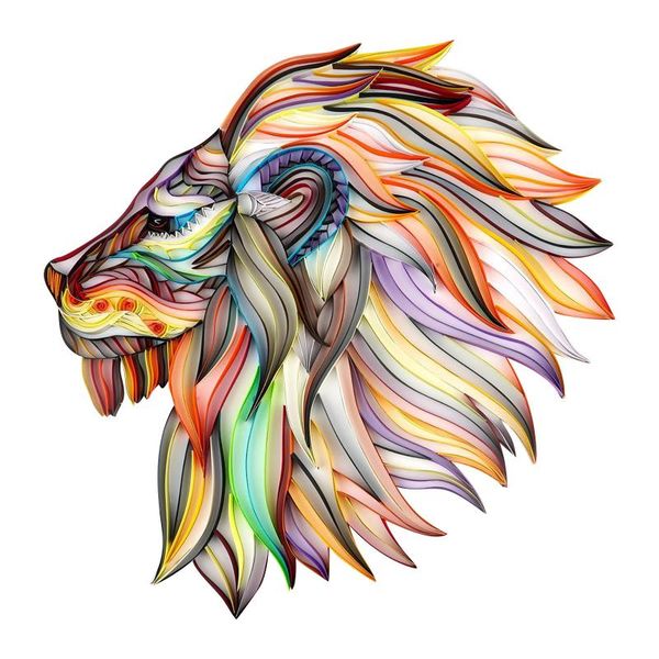 other arts and crafts 3d lion quilling paper paintings wall art decor creative diy gifts tools kit hanging
other arts and crafts 3d lion quilling paper paintings wall art decor creative diy gifts tools kit hanging