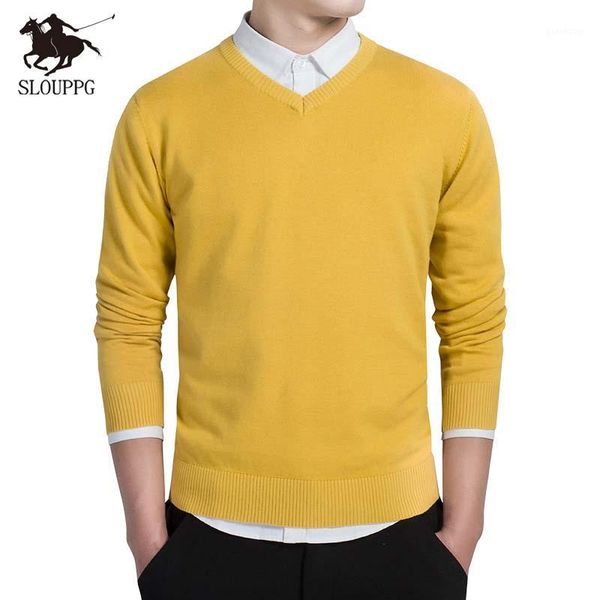 men's sweaters autumn v-neck sweater men pullovers long sleeve outwear man slim fit solid knitting clothing pull homme 8color1, White;black
men's sweaters autumn v-neck sweater men pullovers long sleeve outwear man slim fit solid knitting clothing pull homme 8color1, White;black