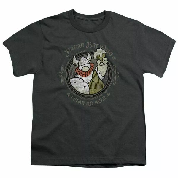 Hagar The Horrible Hagar Brewing Kids Youth T Shirt Licensed Comics Tee Charcoal, White;black
Hagar The Horrible Hagar Brewing Kids Youth T Shirt Licensed Comics Tee Charcoal, White;black