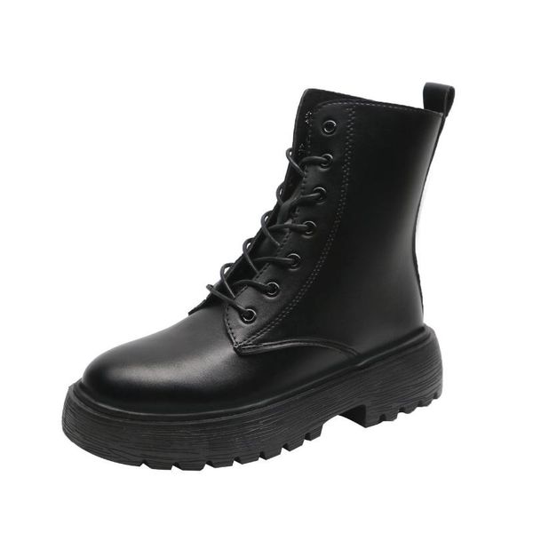 boots thick heel women's shoes 2021 autumn round head fashion short tube korean lace up leather, Black
boots thick heel women's shoes 2021 autumn round head fashion short tube korean lace up leather, Black