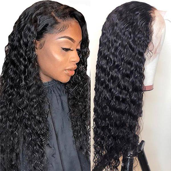 lace wigs 250 density deep wave wig t part transparent brazilian hair pre plucked curly human for women, Black;brown
lace wigs 250 density deep wave wig t part transparent brazilian hair pre plucked curly human for women, Black;brown