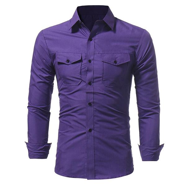 pure color men's shirts with two pockets casual young man 2021 uk style boys slim fit -3xl wholesale, White;black
pure color men's shirts with two pockets casual young man 2021 uk style boys slim fit -3xl wholesale, White;black