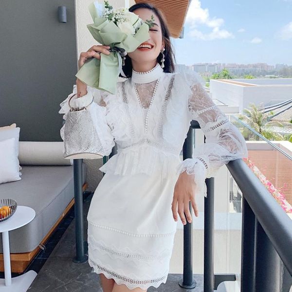 casual dresses zawfl elegant womens dress 2021 puff sleeve lace beading mesh tunic white long a-line mini party, Black;gray
casual dresses zawfl elegant womens dress 2021 puff sleeve lace beading mesh tunic white long a-line mini party, Black;gray