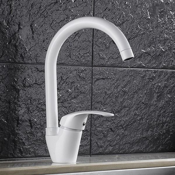 kitchen faucets uythner quality white and black faucet basin tap bathroom mixer cold deck mounted
