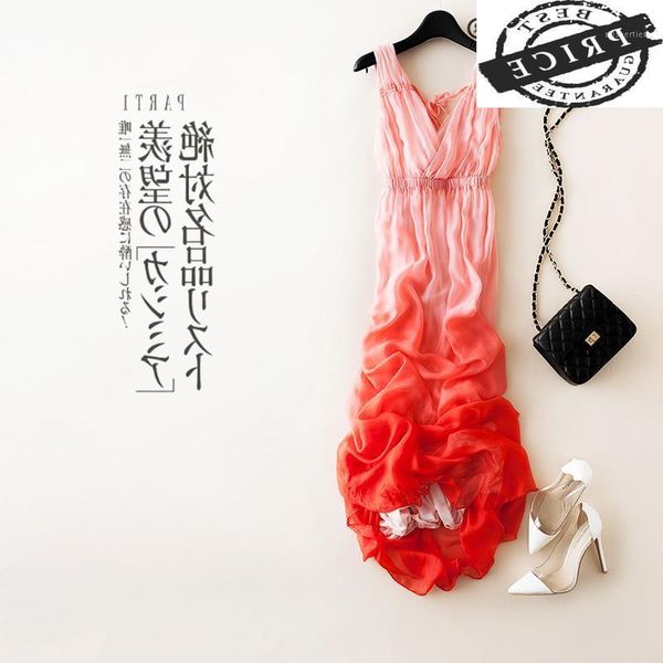 casual dresses 100% real summer silk dress women maxi vestidos korean long v neck woman vintage pink boho beach party, Black;gray
casual dresses 100% real summer silk dress women maxi vestidos korean long v neck woman vintage pink boho beach party, Black;gray