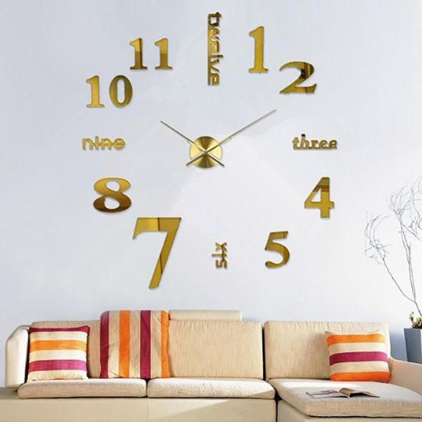 wall clocks 3d clock mirror stickers creative diy removable art decal sticker home decor living room gifts
wall clocks 3d clock mirror stickers creative diy removable art decal sticker home decor living room gifts