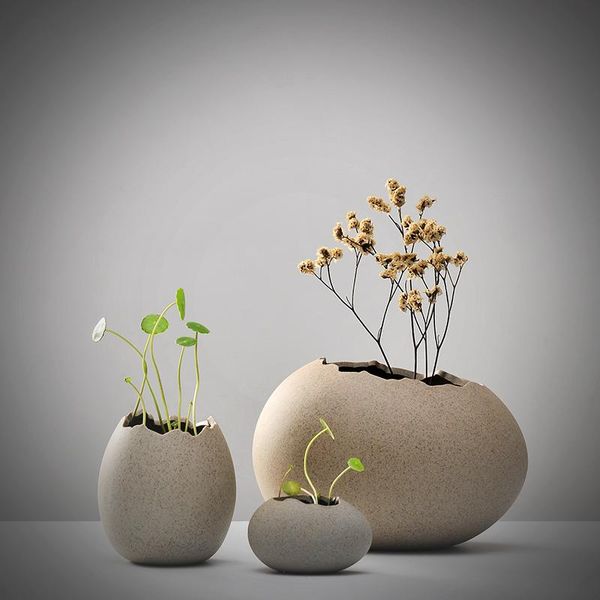 vases mini imitation eggshell coarse ceramic vase chinese crafts porcelain hydroponic bird's nest flower pot home decoration
vases mini imitation eggshell coarse ceramic vase chinese crafts porcelain hydroponic bird's nest flower pot home decoration