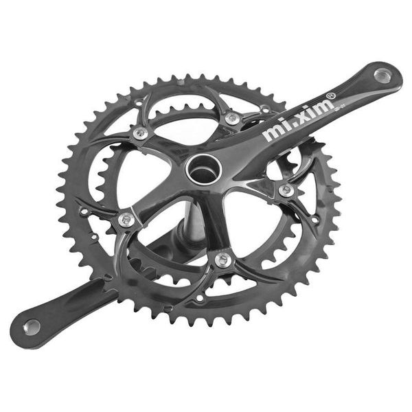 bike heels & chainwheels quality mi.xim crankset 39/53 tooth double sprocket 170mm bicycle for folding road
bike heels & chainwheels quality mi.xim crankset 39/53 tooth double sprocket 170mm bicycle for folding road