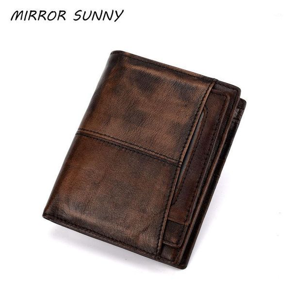 wallets rfid genuine leather men's wallet vintage short retro po multi card holder bag male coin purse money carteira mujer1, Red;black
wallets rfid genuine leather men's wallet vintage short retro po multi card holder bag male coin purse money carteira mujer1, Red;black