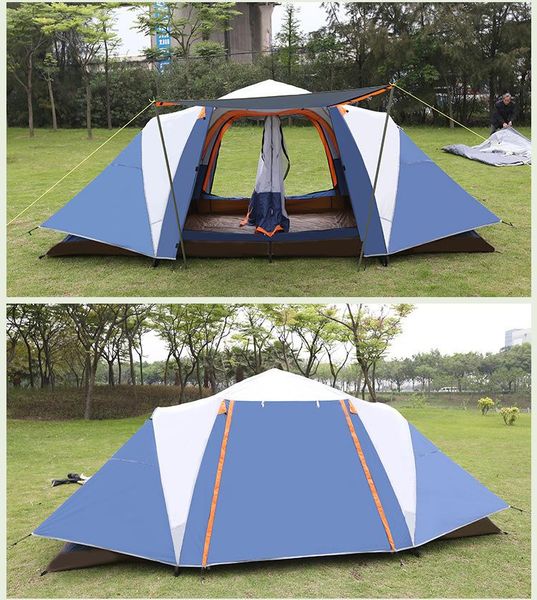 tourist tent, outdoor camping, rain-proof, 8-10 people, two-bedroom, one-bedroom, multi-person, double-decker tents and shelters
tourist tent, outdoor camping, rain-proof, 8-10 people, two-bedroom, one-bedroom, multi-person, double-decker tents and shelters