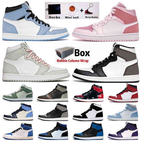 2023 university blue hyper royal twist chicago basketball shoes men 1s mid milan digital pink sail patent bred toe women court purple sport, Black
2023 university blue hyper royal twist chicago basketball shoes men 1s mid milan digital pink sail patent bred toe women court purple sport, Black