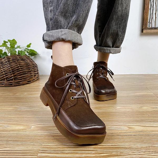 boots birkuir genuine leather short low heel platform shoes ankle 2021 autumn square toe concise ladies punk, Black
boots birkuir genuine leather short low heel platform shoes ankle 2021 autumn square toe concise ladies punk, Black