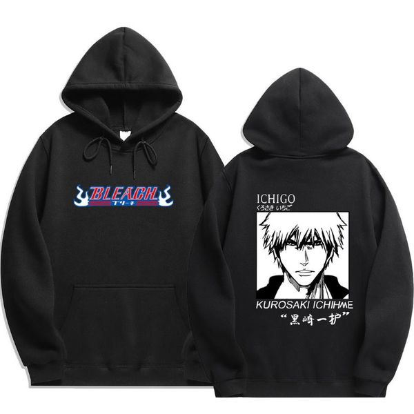 men's hoodies & sweatshirts japan anime bleach kurosaki ichigo print men's hoodie autumn winter hooded sweatshirt casual simplici, Black
men's hoodies & sweatshirts japan anime bleach kurosaki ichigo print men's hoodie autumn winter hooded sweatshirt casual simplici, Black