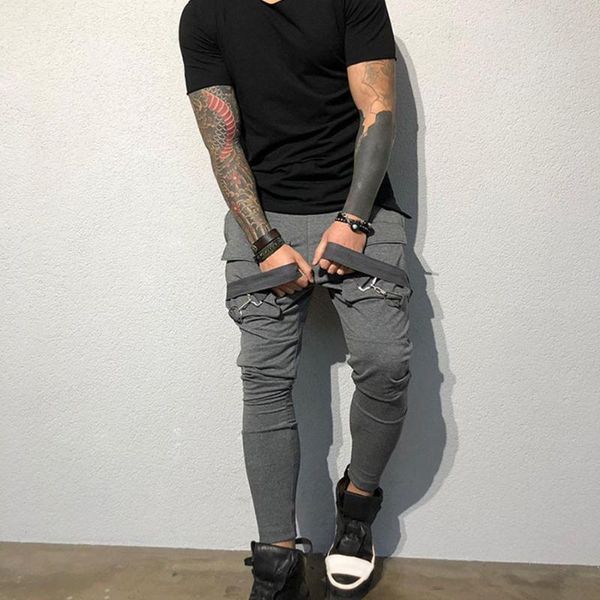 gym clothing men's ribbon color block gray pocket cargo pants 2021 harem jogger harajuku sweatpants hip hop, White;black
gym clothing men's ribbon color block gray pocket cargo pants 2021 harem jogger harajuku sweatpants hip hop, White;black