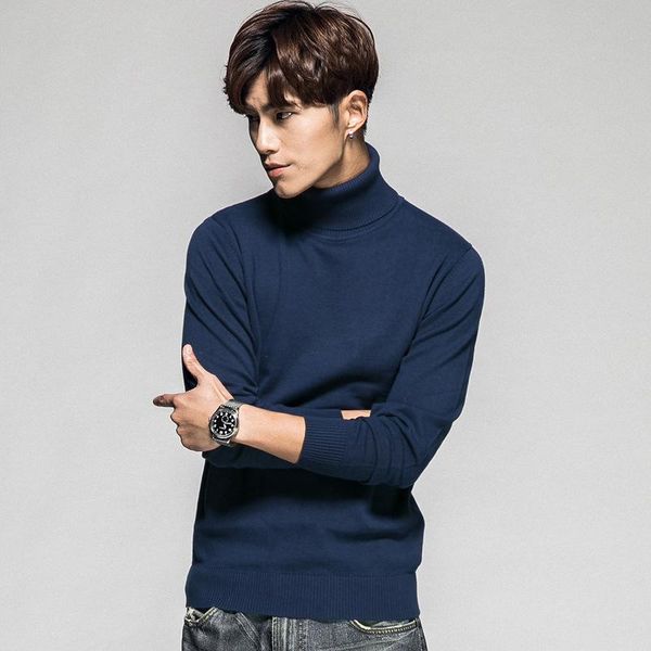 men's sweaters 2021 solid color long sleeve high neck sweater pullover bottomed slim, White;black
men's sweaters 2021 solid color long sleeve high neck sweater pullover bottomed slim, White;black
