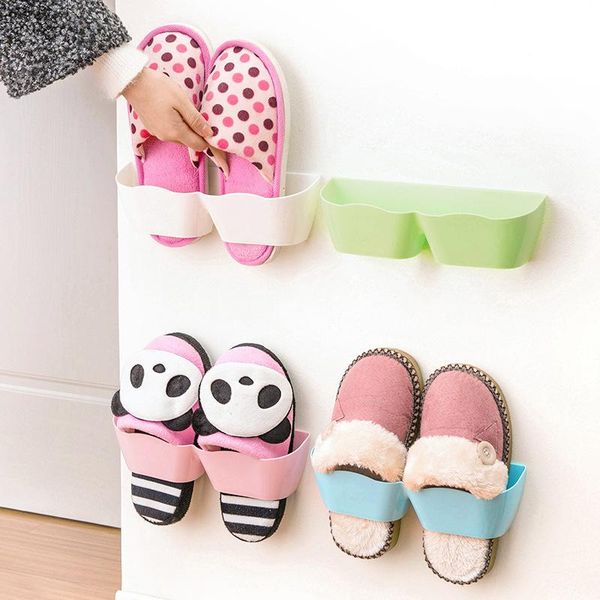 hanging shoes hook shelf rack shoe holder stand storage shoebox multi-color convenient chic no trace adhesive wall clothing & wardrobe
hanging shoes hook shelf rack shoe holder stand storage shoebox multi-color convenient chic no trace adhesive wall clothing & wardrobe