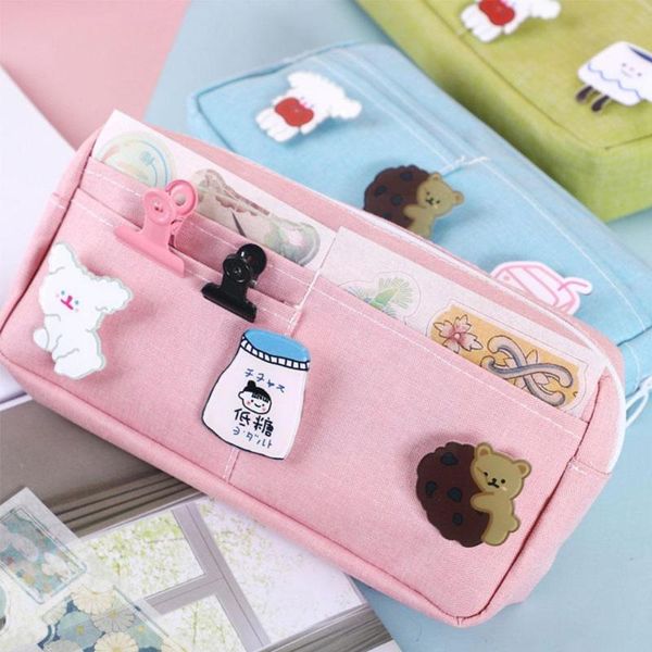 pencil bags large-capacity case fashion cute animal stroke creative bag office school storage stationery paintbrush sheath cover s0l4
pencil bags large-capacity case fashion cute animal stroke creative bag office school storage stationery paintbrush sheath cover s0l4