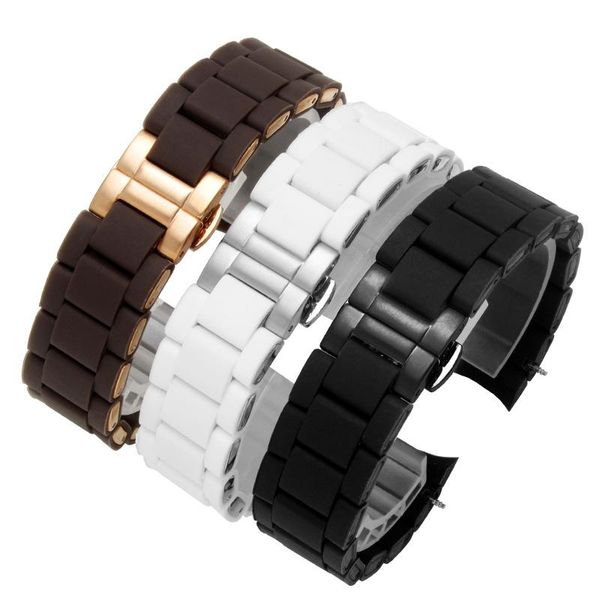 watch bands quality silicone and stainless steel 20mm 23mm replacement metal strap for ar5890/5891/5906/5905, Black;brown
watch bands quality silicone and stainless steel 20mm 23mm replacement metal strap for ar5890/5891/5906/5905, Black;brown