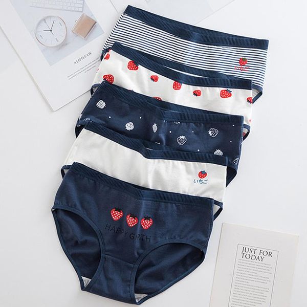 women's panties sweet fruit 95% cotton girls underwear breathable printed strawberry women briefs lingeries, Black;pink
women's panties sweet fruit 95% cotton girls underwear breathable printed strawberry women briefs lingeries, Black;pink