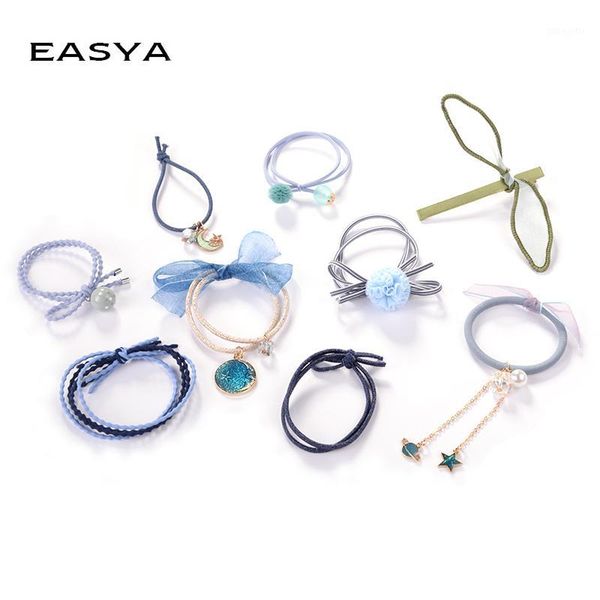 9pcs/pack fashion elegant elastic hair rope moon star pearl tie ponytail accessories cute ear hairpin holder set1
9pcs/pack fashion elegant elastic hair rope moon star pearl tie ponytail accessories cute ear hairpin holder set1
