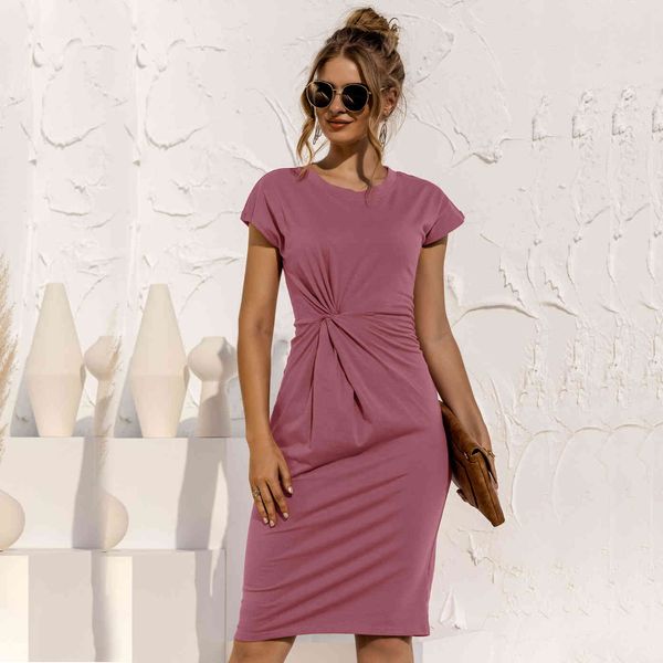 women knitted slim dress 202 summer trumpet o-neck short sleeve empire waist slim solid straps mid-calf dress 210524, Black;gray
women knitted slim dress 202 summer trumpet o-neck short sleeve empire waist slim solid straps mid-calf dress 210524, Black;gray