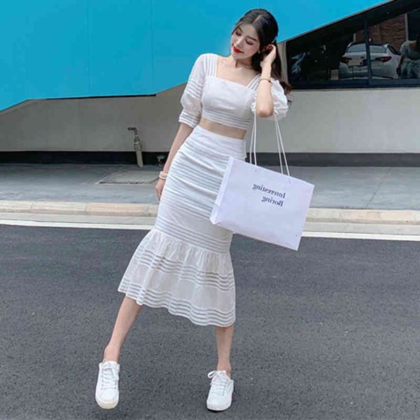 skirts summer elegant hollow out sleeve 2 piece mermaid women backless short crop + high waist lace-up bow skirt set, Black
skirts summer elegant hollow out sleeve 2 piece mermaid women backless short crop + high waist lace-up bow skirt set, Black