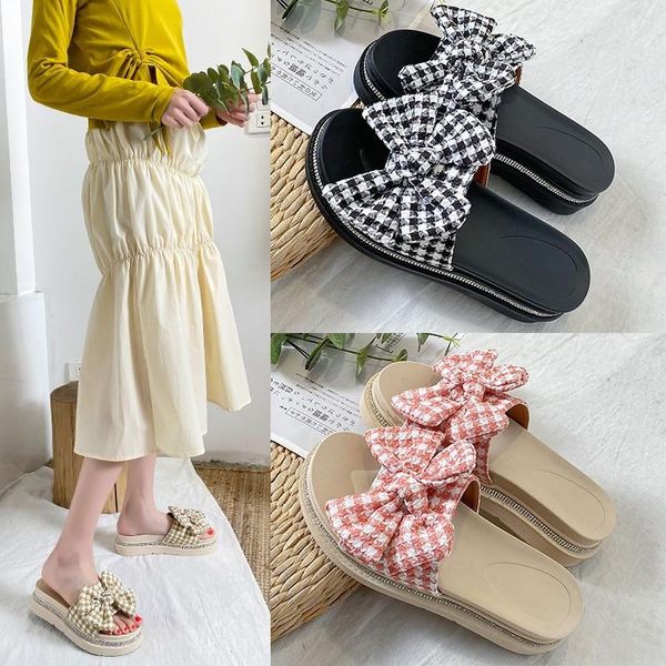 slippers 2021 summer style outside woman thick bottom fashion butterfly-knot casual bling beach shoes all-match med 3cm-5cm, Black
slippers 2021 summer style outside woman thick bottom fashion butterfly-knot casual bling beach shoes all-match med 3cm-5cm, Black