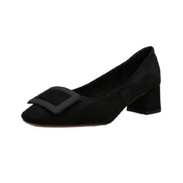 dress shoes 2021 spring women's casual high-heeled wild comfortable shallow mouth foot square head thick heel single, Black
dress shoes 2021 spring women's casual high-heeled wild comfortable shallow mouth foot square head thick heel single, Black