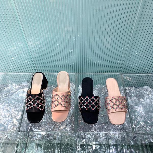 slippers summer women crystal geometric flat ladies genuine leather open-toes beach zapatillas mujer designer shoes, Black
slippers summer women crystal geometric flat ladies genuine leather open-toes beach zapatillas mujer designer shoes, Black